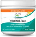 Jonic Fizz Calcium Plus by Pure Esence - Perfect Wapń / Magnez ratio with Witamina A, B, C, D and Potasu Strong Bones - Orange Vanilla - 7.41 oz