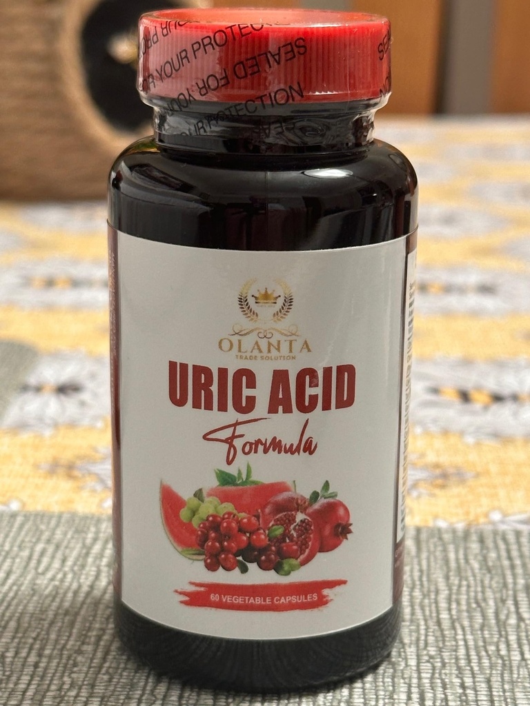 URIC Acid Cleanse Formula - Water Retention Relief, Water Away Capsules, Diuretic Pills for Water Retention, Celery Seed Extract, uric Acid Solution, Milk Thistle, Turmeric - 1 Bottle 60 Capsules