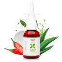 XLAY MAX Natural Xylitol Saline Nasal Spray z Capsicum i Aloe - Szybkie działanie na ciśnienie zatokowe, Decongestant, Ból głowy, Suchy nos, 1,5 fl oz (Opakowanie po 1)