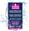 Witamina Hydrate Electrolyte proszkowany napój Mix, Super Hydration, Boost Stamina & Fights Zmęczenie, Bursting z elektrolitami, Witaminy i minerały, 0 Cukier, Berry Splash, 10 Pakiety stick