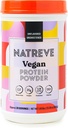 Proszek Natreve Vegan Protein - 25g Proszek białkowy na bazie roślin z probiotykami i aminokwasami - Gluten Free & Unflavored, 20 Servings