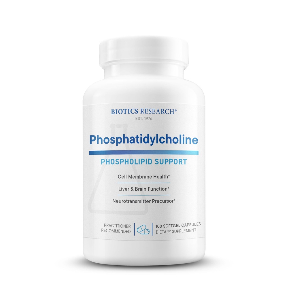 Badania nad biotyką Fosfatydylocholina 420 mg / softgel, Zdrowa Funkcja Kognitywna, Pochodzi z Lecytyny, Zawiera Cholina dla Neuroprzekaźnika Acetylocholina, 100 Służenie
