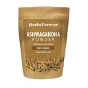 HerbsForever Ashwagandha Proszek 230g I Zima Cherry, Non-GMO, Wegan, Gluten- Free I Ayurvedic Stress- Buster Wspiera booster energetyczny, Vitality & Odmładzacz Ogólny Wellness