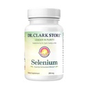 Dr Clark Selenium Supplement 200 Mcg - Kapsułki dietetyczne z minerałów eterycznych - Poprawia funkcje tarczycy, Wsparcie immunologiczne - 100 Kapsułki