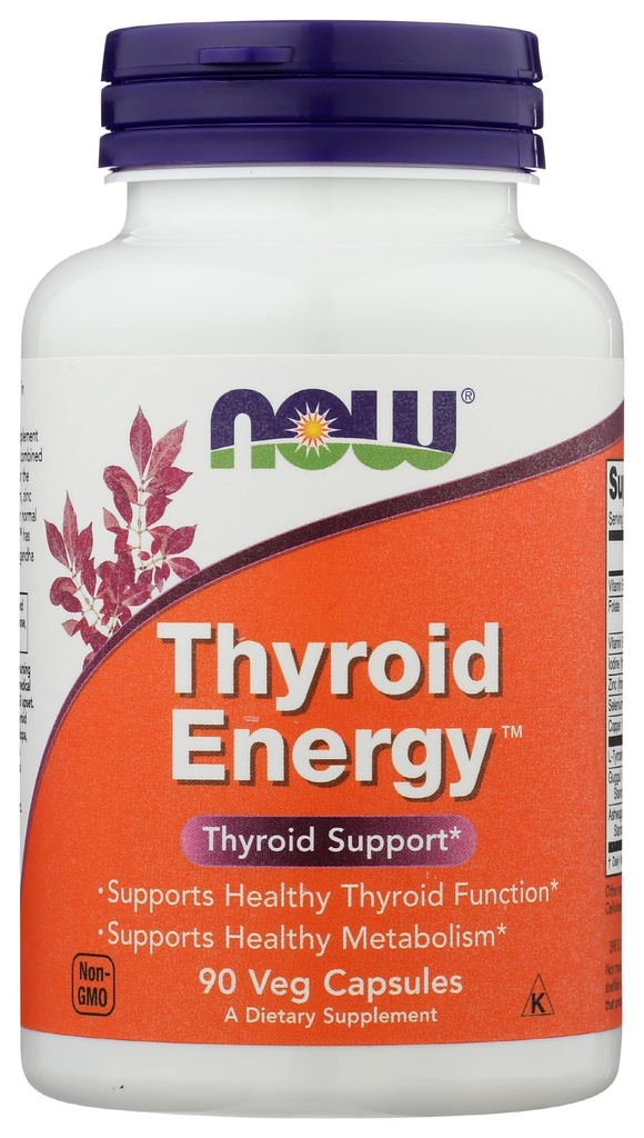 Teraz jedzenie Energia tarczycy, 90 CT