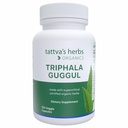 Tattva Herbs Triphala Guggul Herbal Supplement, Ayurveda Herbal Supplements, Digestive Health and Support, Organic Triphala kapsułki, 120 Count, 25 Lat Premium Service