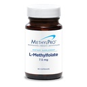 MethylPro L- Methylfolate 7,5 mg - Wspiera zdrową Mindset - Aktywny folian do wsparcia metylacji i reakcji biochemicznych - Wysoko Biodostępny - Elastyczne dozowanie - 30 Podawanie - 30 Kapsułki