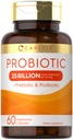 Carlyle Probiotic z prebiotykami i postbiotykami 124; 25 Miliard CFU 124; 60 Kapsułki 124; Suplement dla kobiet i mężczyzn 124; Pigułki proszkowe 124; Wegetarianin, Non-GMO & Gluten Free