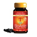 Nutrex Hawaje BioAstin Hawajski Astaksantyna - 4 mg, 60 Softgels - Farm- Direct Premium Antyoksydant Suplement do wsparcia oka, skóry, Joint & Immune System Health - Non-GMO & Gluten- Free
