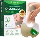 Łaty na kolano Relief, Łaty na kolano, Łaty na ciepło dla stawów Tylny Ramię Szyja, Ziołowe Łaty na Knee, Wormwood Extract Sticker dla Knee, Long Lasting Relief dla Mięśnie, Do 12 Hrs V.124; 40 Hr