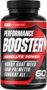 Testosteron suplement booster dla mężczyzn - Performance Test Boost - Mężczyzna Wzmacnianie tabletek rozszerzenia - Wzmocnienie energii, Endurance, Stamina, Siła, Napęd & Wzrost mięśni - 60 Kapsułki - 30 Służenie