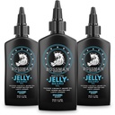 Bossman Jelly Beard Oil for Men - 3 Pack (12 oz in Total, Magic Scent) - Softens, Moisturizes & Warunki z naturalnych składników