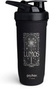 Smartshake Reforce Stainless Steel Harry Potter Lumos Style Shaker Butelka (900 ML / 30oz) 124; Lekka butelka oporowa Sports Shaker Butelka z miękkim lid 124; Nieszczelne, BPA Free & DEHP Free