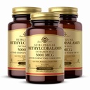 Solgar Methylcobalamina (Witamina B12) 5000 µg, 60 Nuggets (Pack of 3) - Cherry Flavor - Wsparcie metabolizmu energii - Body- Ready, Forma aktywna - Non-GMO, Wegan, Gluten Free - 180 Sługi ogółem