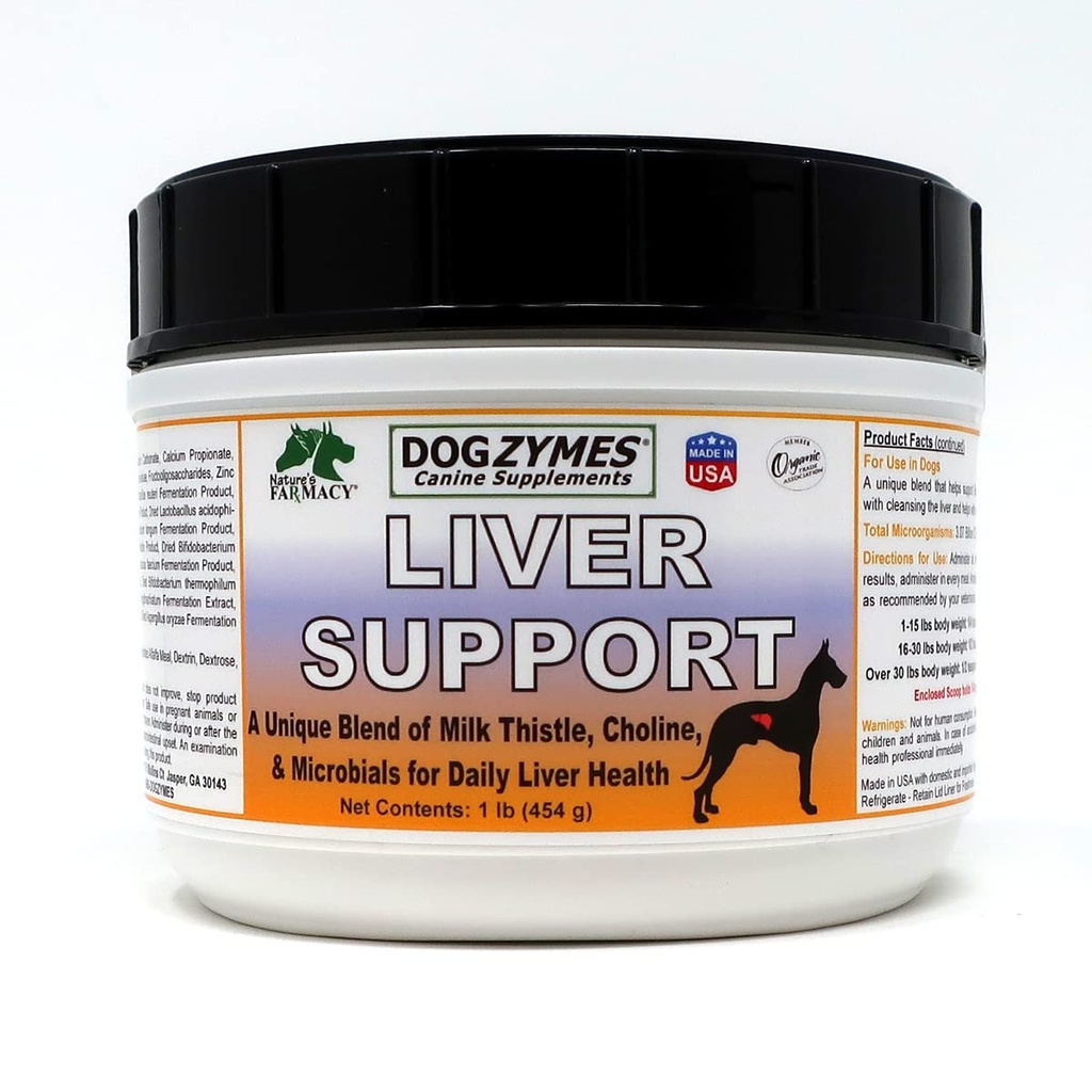 Dogzymes Liver Support (1 funt)