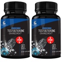 Farmaceuta Zalecane 2 fer 1 Oferta 180ct Testosteron Booster Wzmacnianie przez laboratorium badawcze. Zwiększ siłę mięśni. Saw Palmetto, Tribulus, Tongkat Ali, Horny Goat Weed, Cynk