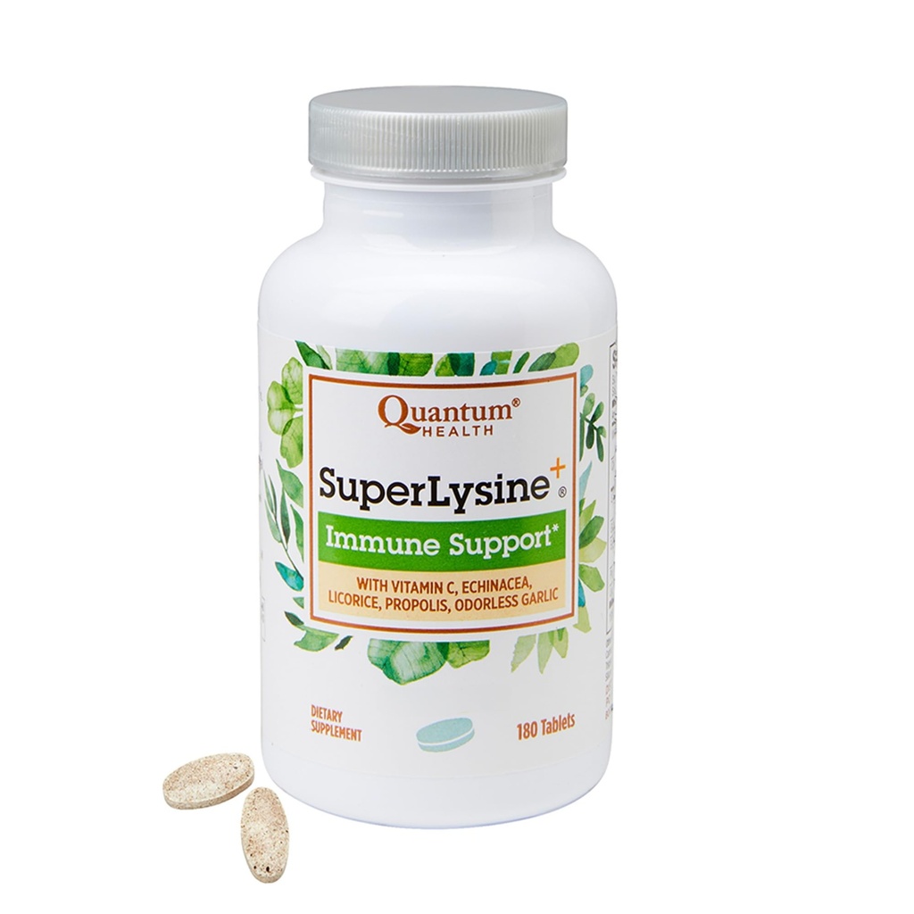 Quantum Acid Super Lysine Plus tabletka - 180 tabletek na opakowanie - 3 tabletki.