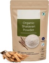 DURJA Organic Shatavari Proszek Biologiczny 124; Ayurvedic Wsparcie równowagi hormonów kobiecych 124; Ziołowe Suplement Biologiczny 124; Dobre dla zdrowej diety i układu rozrodczego 124; Certyfikowany Organiczny - 100g "...