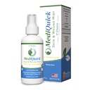 MediQuick Antiseptic Spray Mist 4 Fl Oz Repair 124; Skóra i rana Naprawa pierwsza pomoc Spray dla Burns & Cuts z 12 Godziny działania 124; Pomaga wyleczyć trądzik Wysypka Eczema Itch Bites & More 124; Bezpieczne mycie rany bez ukłucia