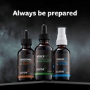 CLYOR Voice37 Voice Remedy, Throat37 Sore Throat Remedy, Seasonal37 Cold Remedy - All Natural Vocal Booster, Sore Throat Remedy, Cold Remedy. Zestaw wszystkich 3 butelek