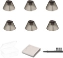 6 Liczy GN Remote Sure Fit Hearing Aid Domes dla standardowego odbiornika BTE Wzmacniacz słuchu Domes