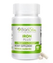 BariSlim Iron Plus kapsułki - Przeznaczone dla pacjentów po zabiegu chirurgicznym utraty masy ciała, w tym obejście żołądka i rękaw Gastric - Łatwa trawienie i kompleksowe wsparcie zdrowotne 124; 2 Miesiąc dostaw (60 Służenie)