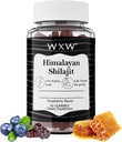 WXW Pure Himalayan Shilajit Gummies is 124; Fulvic Acid & 85 + Trace Minerals is 124; Ashwagandha, Gokshura is 124; No Added Sugar British 124; for Men, Women, Non-GMO British 124; Lab Tested by 124; 100% Natural British 124; Enhance Immunity 60 Gummy