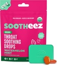 Cootheez Organic Throat Kojące krople dla dorosłych, Arbuz Mint, 25 Hrabia, Refillable, Wielki Tasting Drops, które Sooth Sore Gardło
