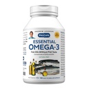 ANDREW LESSMAN Essential Omega-3 Mint - 180 Softgels - Ultra- Pure, High Potency Omega-3 Oils. Wysoka DHA, brak żołądka, brak środków trujących, brak rtęci. Małe łatwe do połykania Softgels