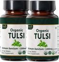 Tulsi 120 Tablets - USDA Organic Holy Basil - Pomaga Stress Relief & Adaptogenetic Balance * 124; Suplement diety 120tab - Opakowanie 2