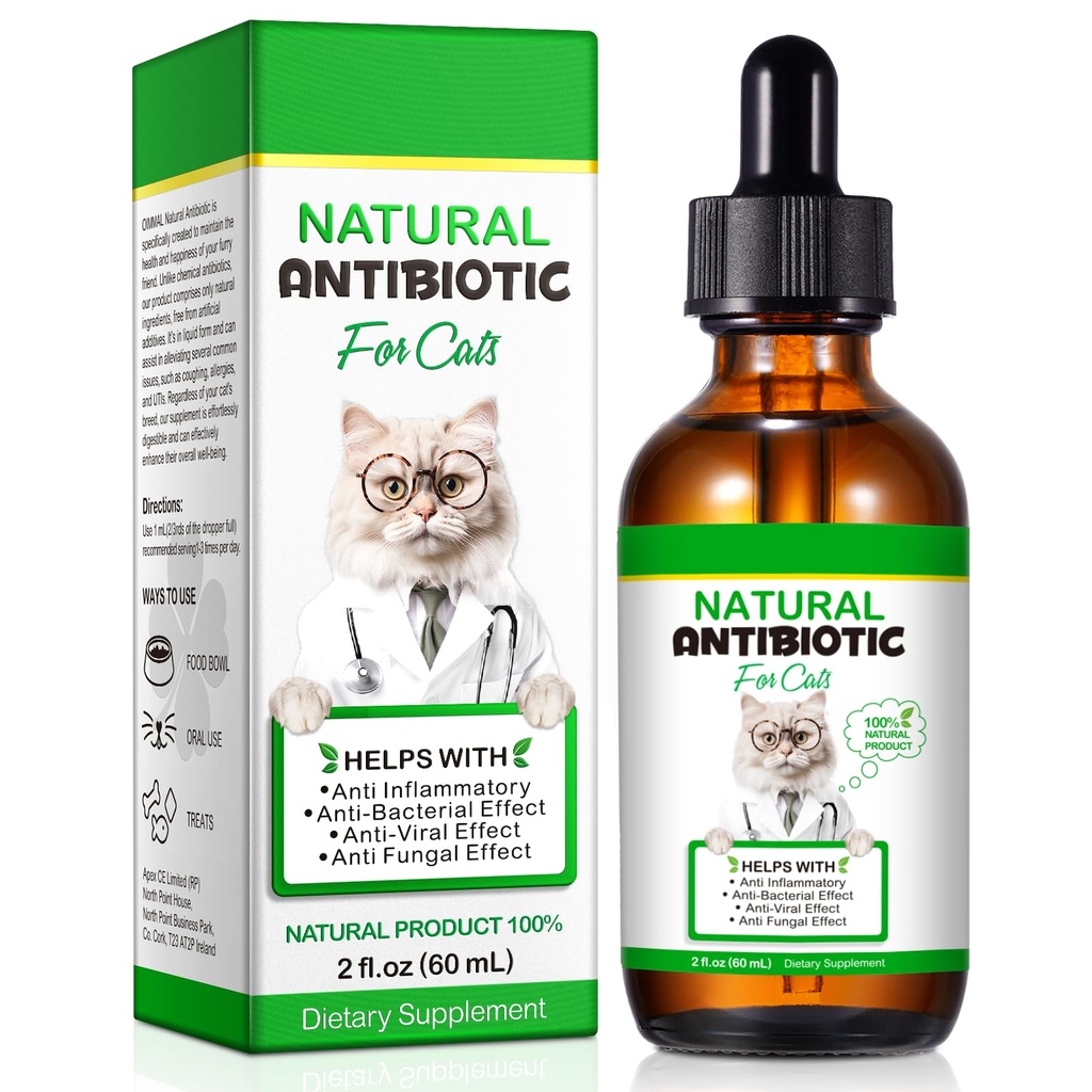 Antybiotyki kota, Antybiotyki dla kotów, Naturalne Antybiotyki kota