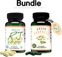 Greenbow Royal Jelly 2000mg Equivalency - Non GMO Made with Organic Royal Jelly _ 60 czapki Green Propolis - Oryginalne brazylijskie Green Propolis, Zawiera Arterabringin C _ 60 czapki