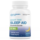 Puregen Labs Doxyloamina Sukcypować 25mg 124; Nocny Sen Pomoc 124; Bezpieczny i skuteczny 124; Non-Habit Forming Sleep Aid 124; Made in USA