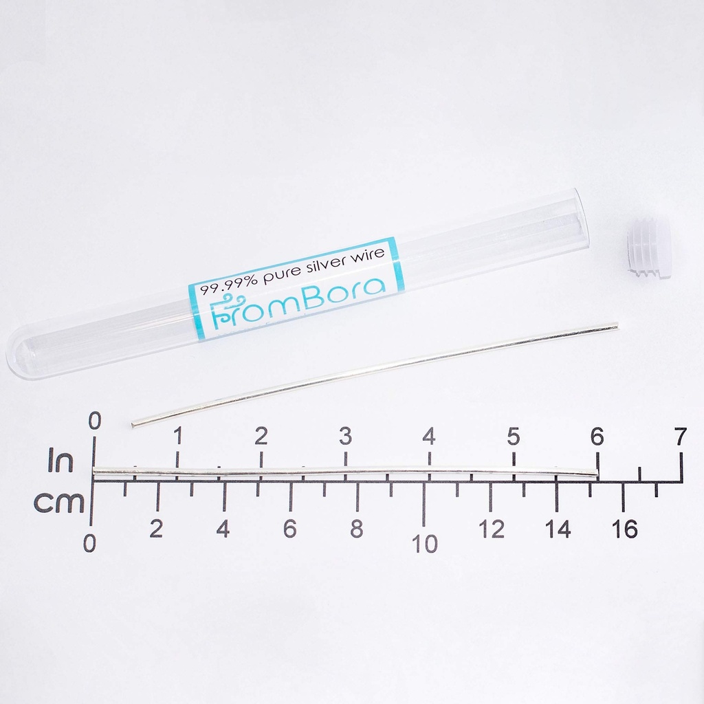 Koloidalne srebro 124; Para Pure Silver Wire 99,99% XI124; Certyfikat 124; 9999 XI124; 15 Parametr 6 "XI124; FromBora Colloidalny Srebrny Generator