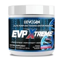 Evogen EVP Xtreme NO - Wstępny trening proszku dla mężczyzn i kobiet 124; Bezcukrowy trening wstępny z Beta Alanine, Kreatyna i Kofeina dla Energii i Pompa 124; Jabłko jagodowe 124; 40 Służenie