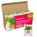 Tradycyjne Medicinals Tea, Organic Malina Leaf, Łagodzi skurcze menstruacyjne, Wspiera zdrową ciążę, 48 torby herbaty (3 Pack)