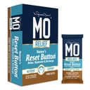 "MO RELIEF" BARS - All- Natural Superfood Snack Bar - Recovery Snack Bars - Po treningu Wsparcie odżywcze z datami, Rumianek, Turmeric, & Ginger - (12 barów w pudełku) (Masło orzechowe)