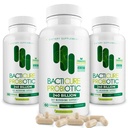 Bacticure Probiotic 180 Kapsułki Dwudziesta 124; Suplement do Probiotyki w / Wysoka wzór CFU dla mężczyzn i kobiet 124; Prebiotyki & Enzymy pokarmowe dla trawienia & Gut Zdrowia, Zdrowie pochwy, Colon Cleanse, Wsparcie immunologiczne