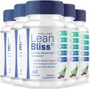 (5 opakowań) Lean Bliss Weiss Loss Pills, Lean Bliss Fat Burning Formula, LeanBliss Advanced Metabolic Capsules For Natural Weight Management & Blood Supplement, LeanBliss Dietetic Supplement (300 kapsułki)