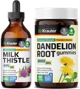 BIO KRAUTER Mleko Tistle nalewka 4 Fl. Oz. & Dandelion 60 Gummies