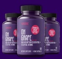 Oh Grape Resveratrol Supplement 525mg (60 kapsułek) 124; wspomaga funkcje kognitywne, Heart Health & Immune System 124; Napędzany cynku, magnezu i innych podstawowych składników odżywczych