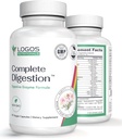 Vegan Digestive Enzymes Capsules for Digestive Health - Support Gut Health for Women and Men, Super Enzymes Support Immunity and Alleviate Inflammation - Non-GMO, 60 Capsules