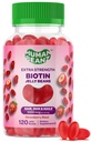 Biotin Jelly Fasola Gummy Witaminy, Dodatkowa siła Biotin do włosów, skóry i paznokci, 5000mcg za serwowanie, Witaminy wzrostu włosów dla mężczyzn i kobiet, 120 Truskawkowe Blast Jelly Fasola, Kosher