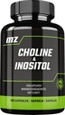 Cholina i Inositol 1200 mg na jedną porcję - 120 kapsułek - 2 miesiące dostaw - suplement diety do wsparcia klarowności umysłu i relaksacji - MZ