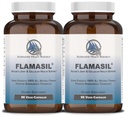 Flamasil ™ (2 opakowania) - dla odpowiedzi na zdrowe zapalenie * 124; Multi- Herbal Pain Reliever * i Joint Aid 124; Bio- Enhanced Turmeric, Boswellia, Resveratrol, and More 124; 13- in-1 Superfood Antioksydants