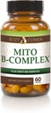 Suzy Cohen, Mito B Complex Dietary Supplement, 5- MTHF, Adeno B12, Wsparcie metylacyjne, Wspomaga zdrowy system nerwowy, Energię Boost, Witamina B, 60 Służenie