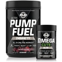 PMD Sports Ultra Pompa Insanity Paliw - Wstępne ćwiczenia - Cherry Slush (30 Słupki) Sports Omega Cuts Elite Termogeniczne spalanie tłuszczu (90 Softgels)