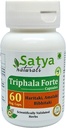 Triphala Forte kapsułki 500 mg. 60 Veg. Kapsułki 124; Amalaki, Haritaki, Bibhitaki Extract kapsułki dla mężczyzn i kobiet 124; Ayurvedic Herbal Supplement / Remedies 124; 10: 1 Forte (1 butelka 60 kapsułek)