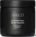 Aprico Activated Toxin Binder Kapsułki z aktywowanym Węglem, Zeolitem i Aloe Vera - Detox Support (60 Kapsułek)