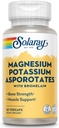 Solaray Magnezu i potasu Asporotuje w / Bromelain, Zdrowy Electrolyte, Mięśnie, Serce i Wsparcie komórkowe, 60 VegCaps